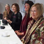 Martha Hubert, Elsa Rassbach, Toby Blomé, Ann Wright (v. l.). Foto: Judith Hasselmann