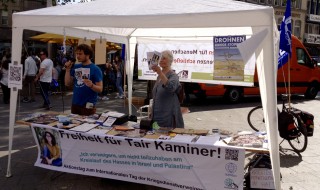 DFG-VK Gruppe Köln: Mahnwache für Tahir Kaminer und Ruslan Kotsaba