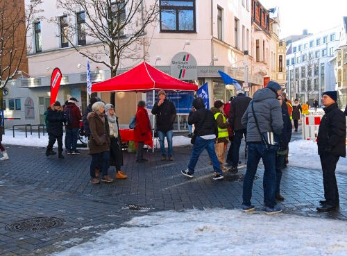 Rüstungsproduktion in Troisdorf unerwünscht - Demo am 20.1.24