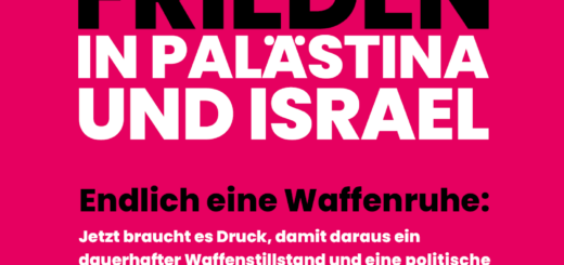 Für einen gerechten Frieden in Palästina und Israel - Aufruf zur Kundgebung am 15. Februar 2025 in Köln