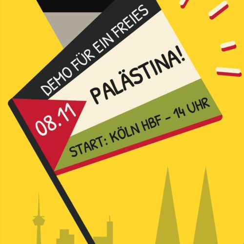 Demo für ein freies Palästina!